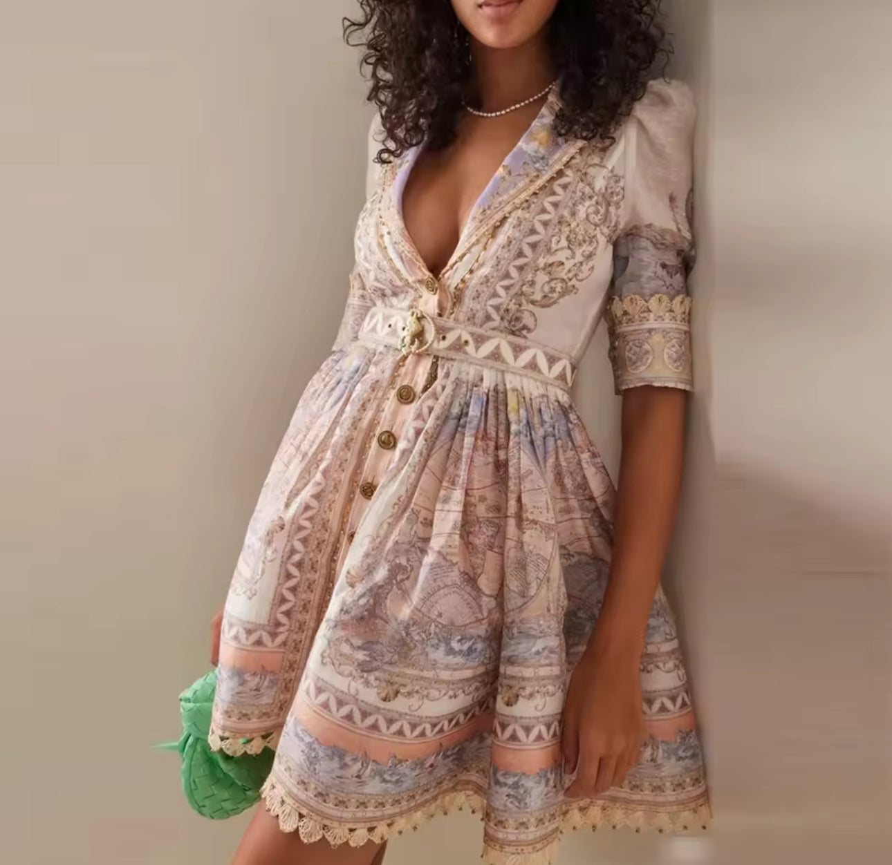 Vestido Mini Floral