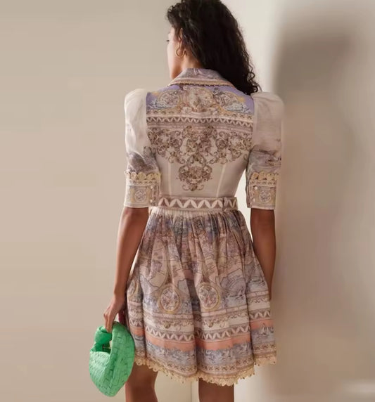 Vestido Mini Floral