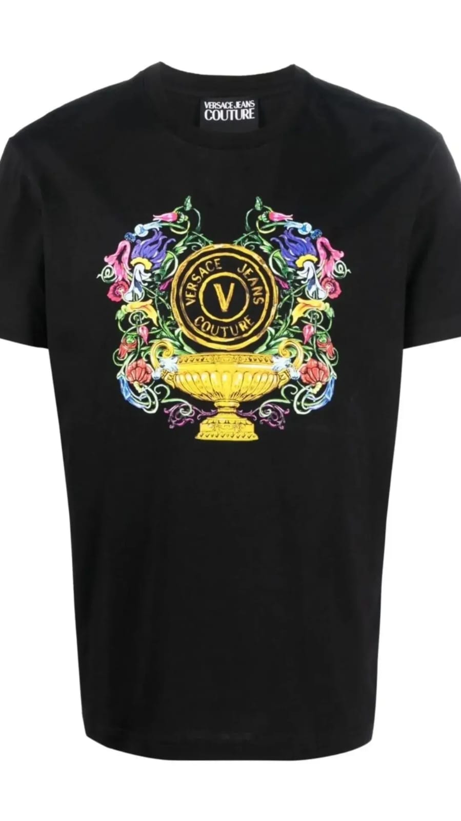 Black Men Shirt Versace
