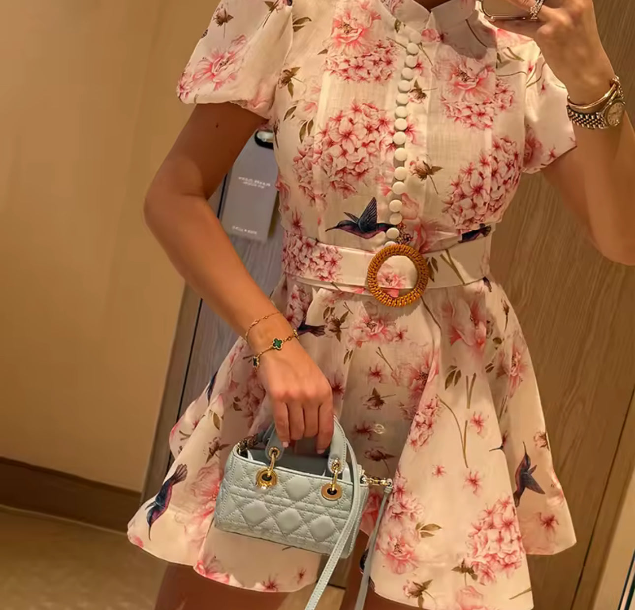 Vestido Mini Floral
