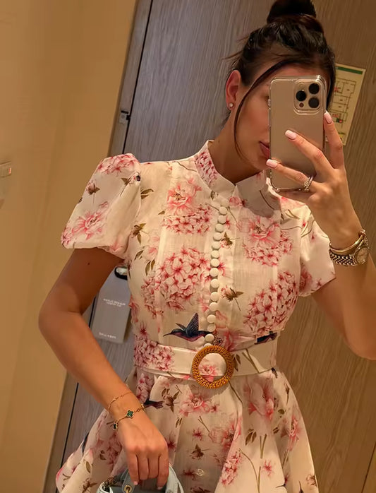 Vestido Mini Floral