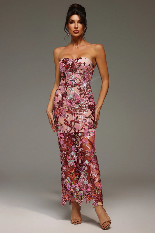 Vestido Midi Floral